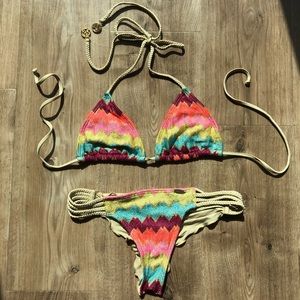 LULI FAMA Crochet bikini